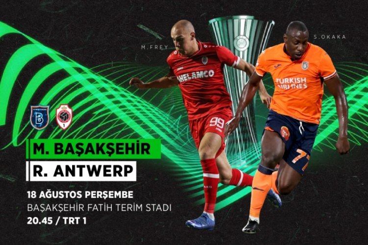 Medipol Başakşehir, Antwerp'i konuk ediyor