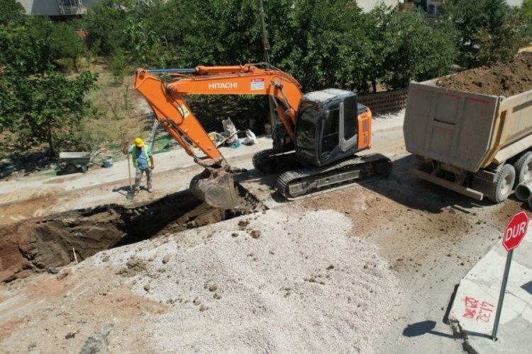 Bursa'da Karacabey'in altyapısı yenileniyor