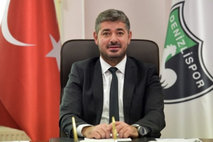 Denizlispor kul&uuml;p başkanı Mehmet Uz'dan destek mesajı