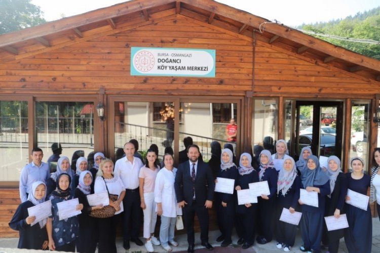 Bursa İl Mill&icirc; Eğitim M&uuml;d&uuml;r&uuml; Serkan G&uuml;r, Doğancı K&ouml;y Yaşam Merkezinde
