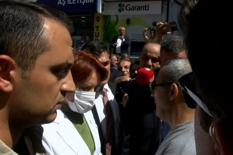 Akşener'in İstanbul ziyaretinde gerginlik