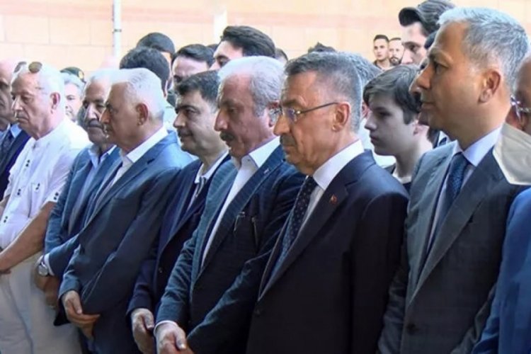 Ankara Valisi Şahin'in annesi Nebahat Şahin son yolculuğuna uğurlandı