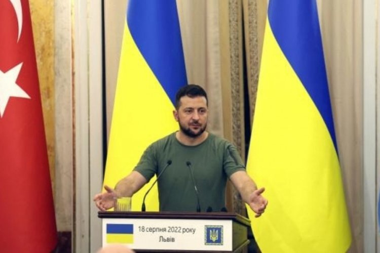 Zelenskiy, "M&uuml;zakerelerin tek yolu Rus ordusunun &ccedil;ekilmesi"