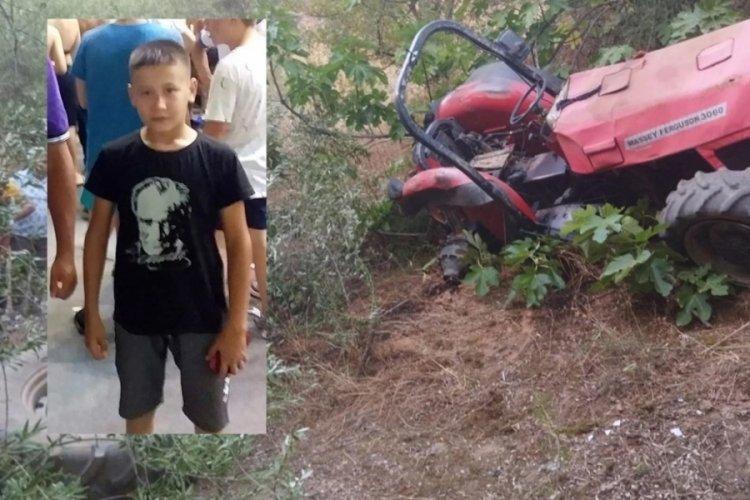11 yaşındaki &ccedil;ocuk, ailesinden gizli aldığı trakt&ouml;rle kaza yaparak hayatını kaybetti
