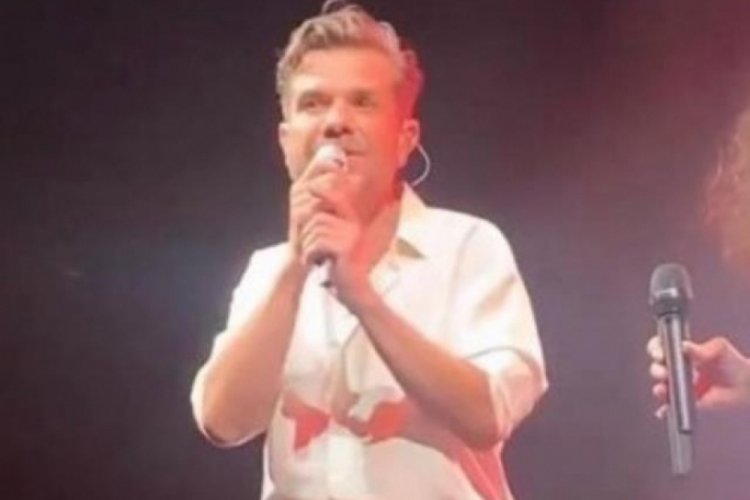 Konserinde bol pantolon giyen Kenan Doğulu, alay konusu oldu