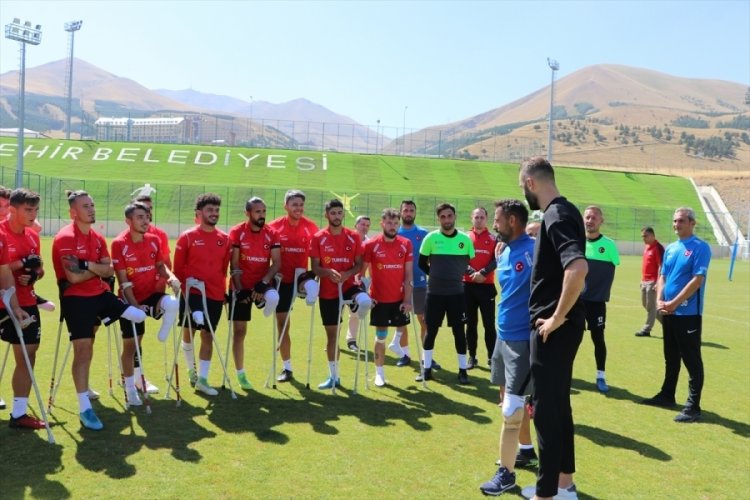 Ampute Milli Futbol Takımı, D&uuml;nya Kupası hazırlığında