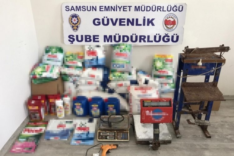 Samsun'da &uuml;nl&uuml; markaların taklit &uuml;r&uuml;nleri ele ge&ccedil;irildi