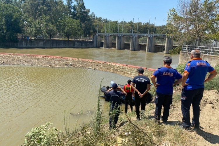 Menderes Nehri'nde kaybolan gencin cansız bedenine ulaşıldı
