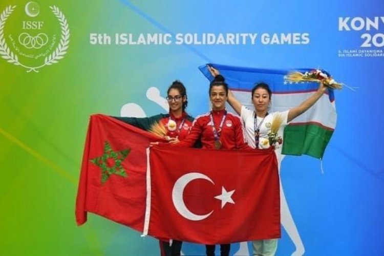 Emine Arslan'a İslam Dayanışma Oyunları'ndan madalya