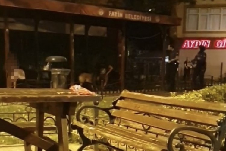 İstanbul'da &ccedil;ıplak kadın mahalleliyi canından bezdirdi