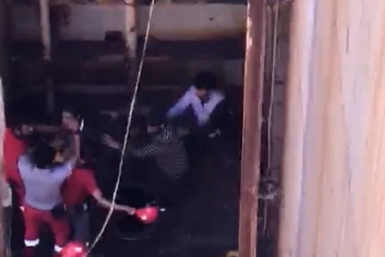 Yalova'da &ouml;len iş&ccedil;inin yanı başında korkun&ccedil; olay!