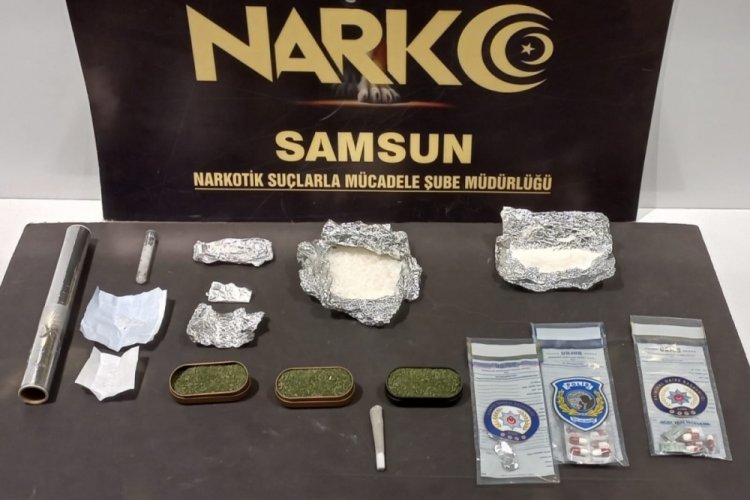 Samsun'da uyuşturucu operasyonu: 4 g&ouml;zaltı