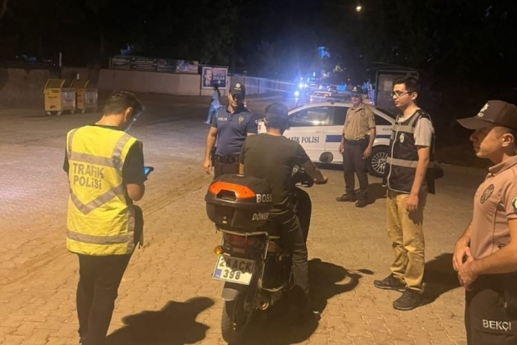 Bilecik polisinden motosiklet denetimi