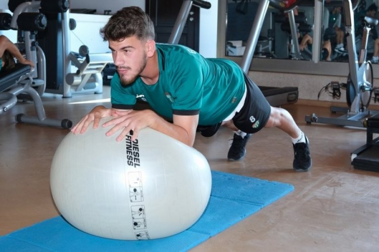 Bursaspor kuvvet &ccedil;alışmaları yaptı