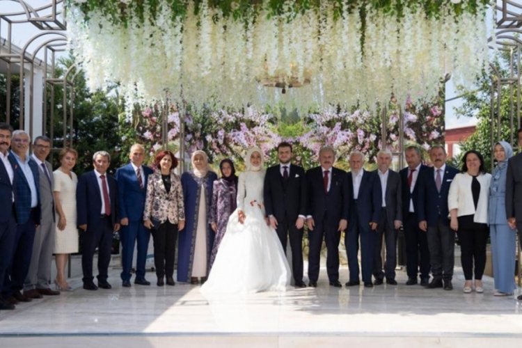 TBMM Başkanı Şentop'un oğlu evlendi