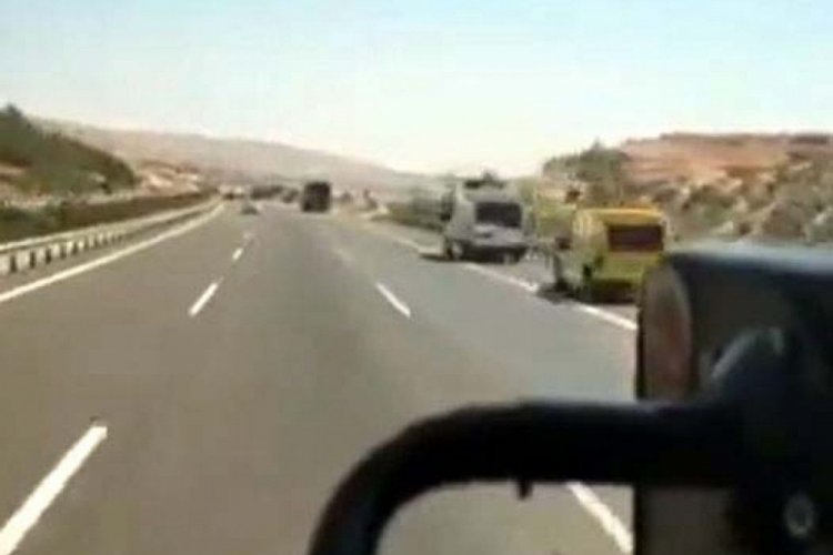 Gaziantep'teki kazadan dakikalar &ouml;nce olay yerine ait g&ouml;r&uuml;nt&uuml;ler ortaya &ccedil;ıktı