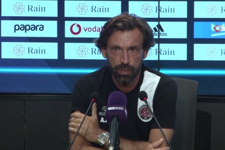 Fatih Karag&uuml;mr&uuml;k Teknik Direkt&ouml;r&uuml; Andrea Pirlo: B&ouml;yle kaybetmeye devam edemeyiz