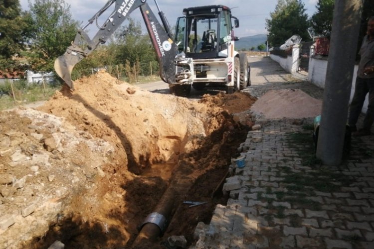 Bilecik'te su patlağına anında m&uuml;dahale