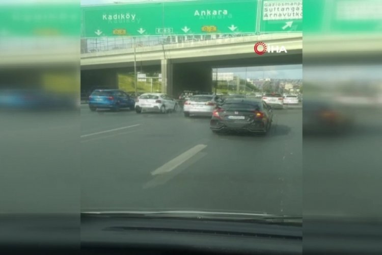 İstanbul'da tehlikeli d&uuml;ğ&uuml;n konvoyu