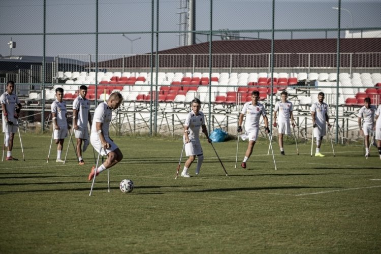 Ampute Futbol Milli Takımı'nın hedefi D&uuml;nya Kupası