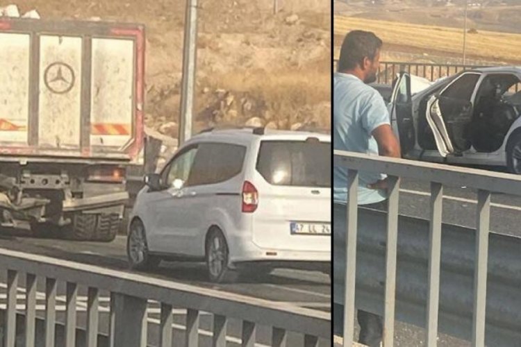 Batman'da Otomobil, kamyona arkadan &ccedil;arptı: 2 &ouml;l&uuml;, 2 yaralı