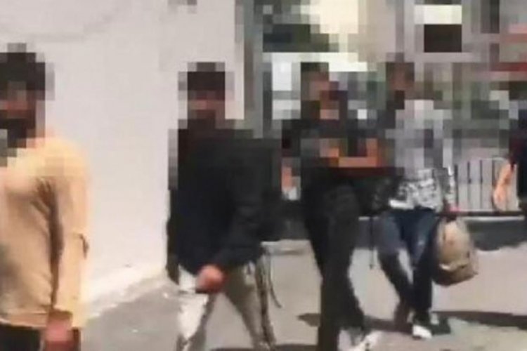 İstanbul'da meyve ve sebze halindeki minib&uuml;ste 8 ka&ccedil;ak g&ouml;&ccedil;men yakalandı