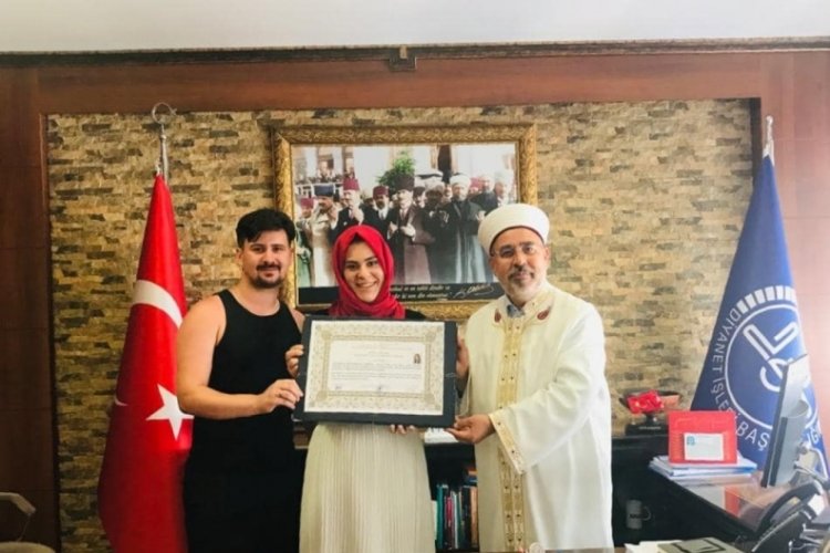 Yunanistan vatandaşı &Ccedil;anakkale'de m&uuml;sl&uuml;man oldu