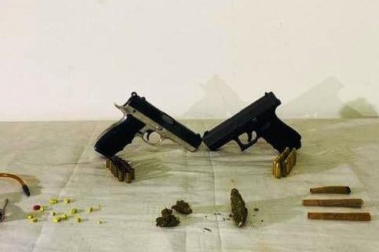 Kocaeli'de havaya a&ccedil;ılan ateş, uyuşturucu partisini meydana &ccedil;ıkardı
