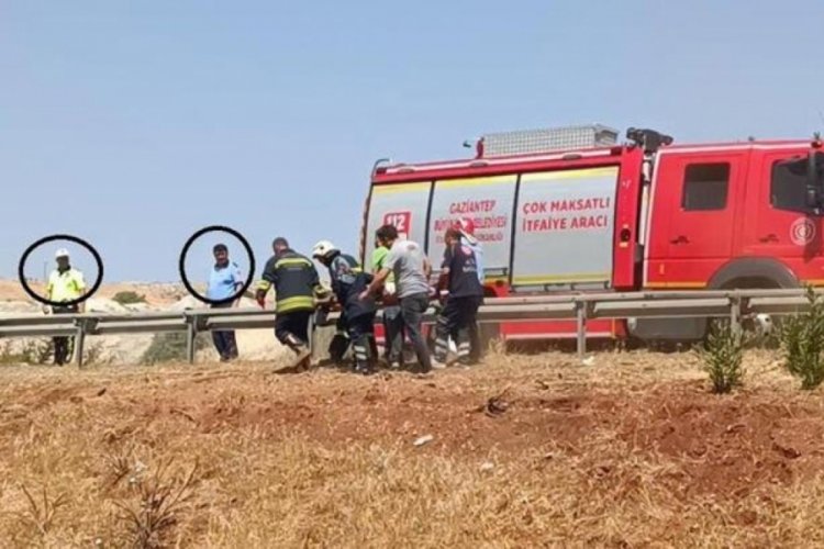 Gaziantep'teki facia &ouml;ncesindeki g&ouml;r&uuml;nt&uuml;lerde şok detay!