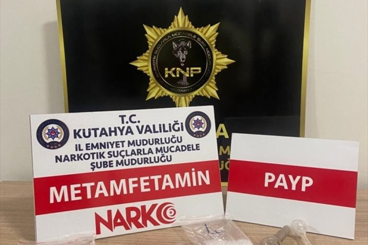 K&uuml;tahya'da uyuşturucu operasyonunda 4 zanlı tutuklandı