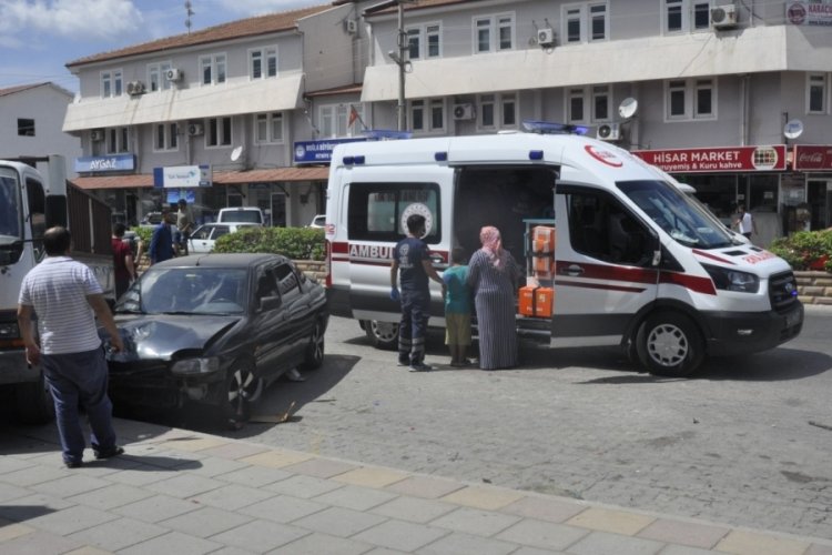 Muğla'daki kazada &ouml;l&uuml;mden saniyelerle kurtuldu