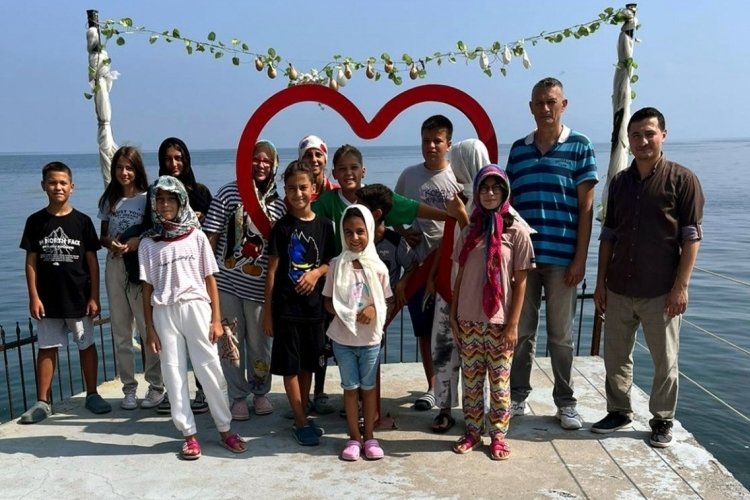 Bursa Kumyaka'da yaz Kur'an kursu &ouml;ğrencilerine veda kahvaltısı d&uuml;zenlendi