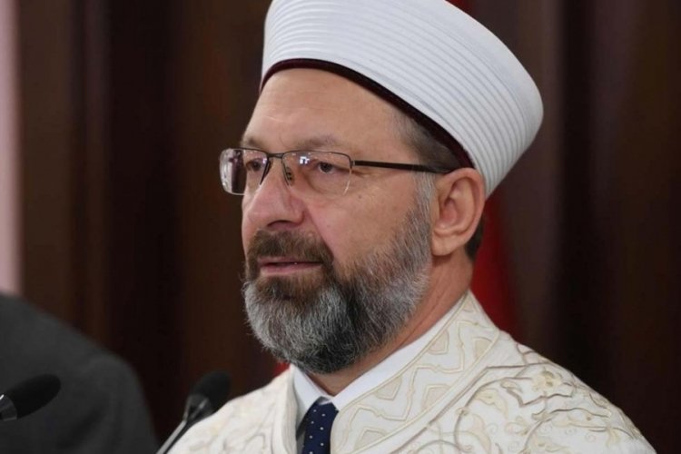 Diyanet İşleri Başkanı Erbaş'tan 'G&uuml;lşen' a&ccedil;ıklaması