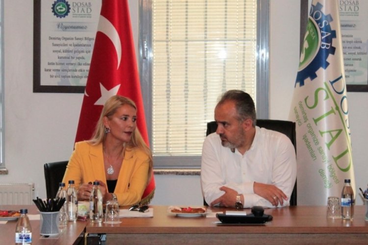 Bursa B&uuml;y&uuml;kşehir Belediyesi ile DOSABSİAD arasındaki iş birliği artacak