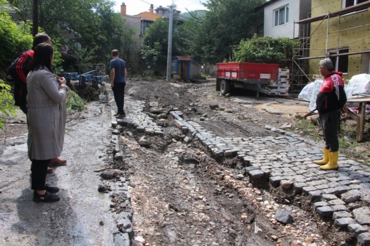 Bilecik'te taşkının sebep olduğu hasar g&uuml;n ağarınca belli oldu