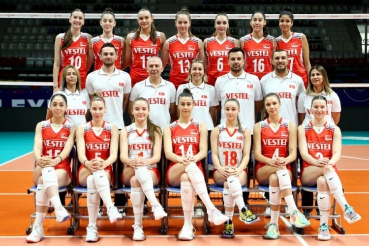 U19 Kız Milli Voleybol Takımı Avrupa Şampiyonası'nda