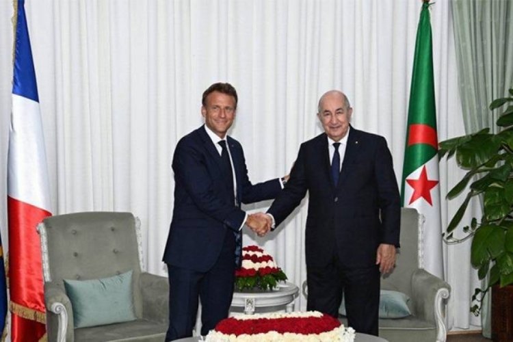 Macron: Cezayir ile karışık ve acı dolu bir ge&ccedil;mişimiz var