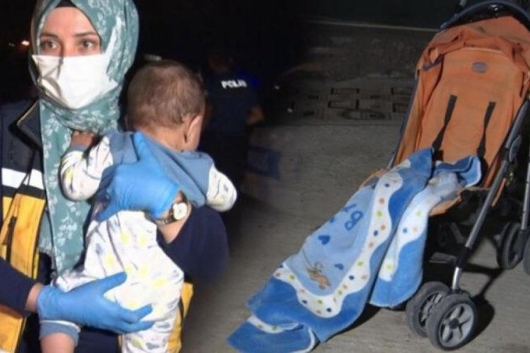 Aşı kartıyla birlikte evin kapısına bırakıldı!