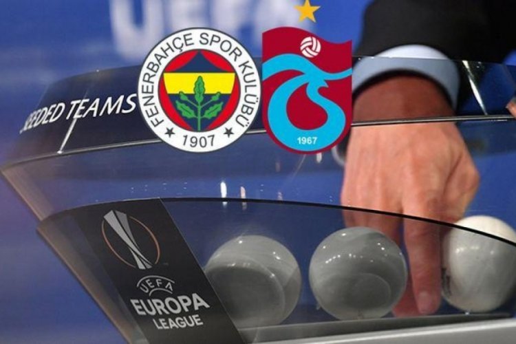 Fenerbah&ccedil;e ve Trabzonspor'un rakipleri belli oldu!