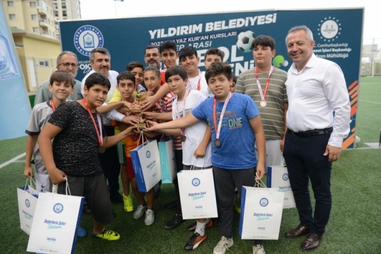 Bursa Yıldırım'da ger&ccedil;ekleştirilen Turnuva'nın kazananı dostluk oldu