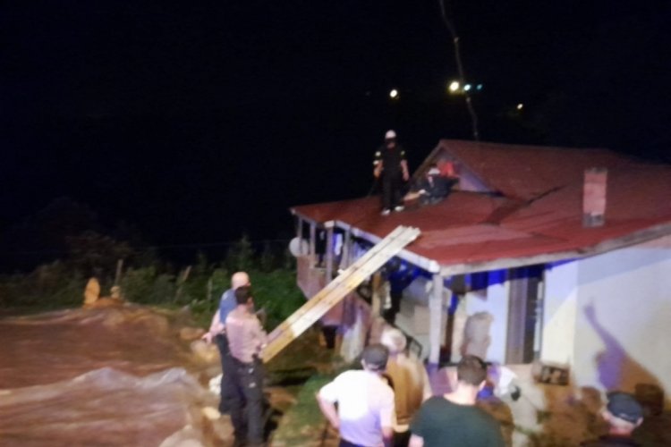 Ordu'da yangın: Buzdolabı patladı