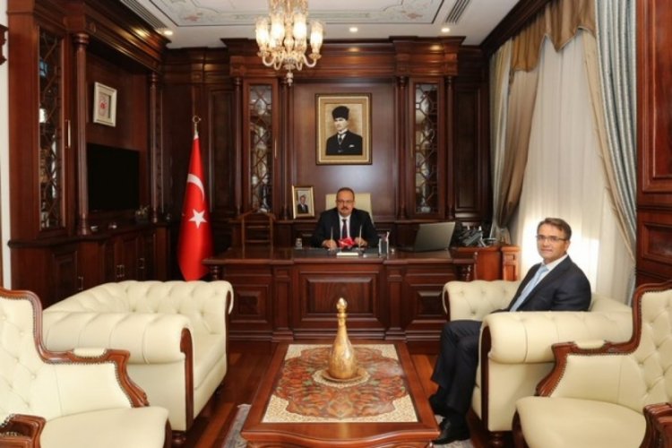 Yıldırım Kaymakamı Metin Esen'den Canbolat'a ziyaret