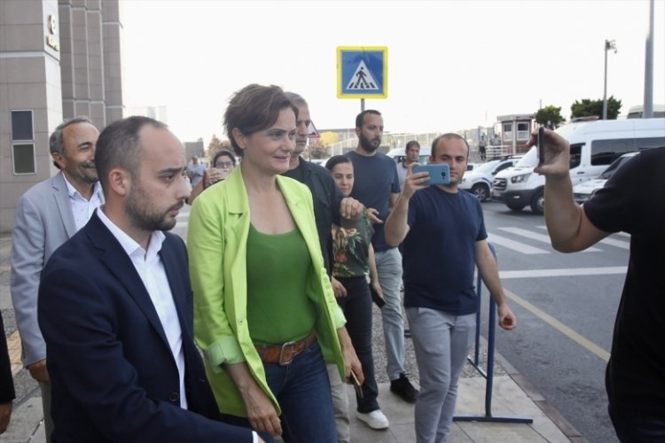 Canan Kaftancıoğlu hakaret su&ccedil;undan ifade verdi