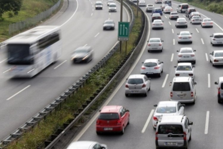 Bursa'da o yola dikkat