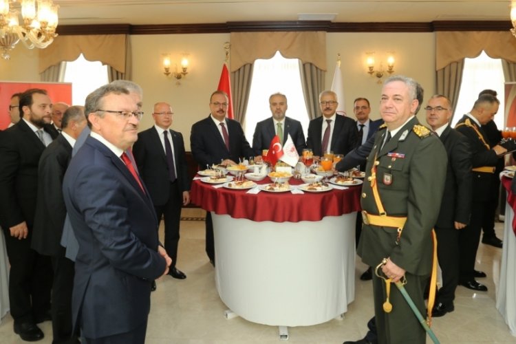 Bursa'nın tarihi binasında resepsiyon