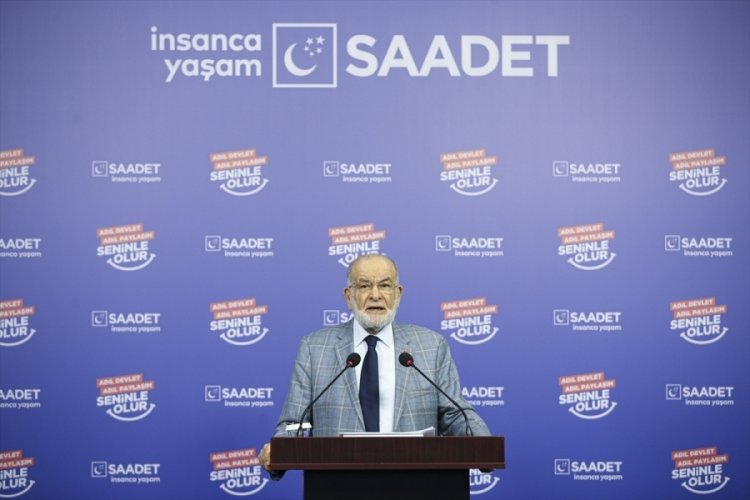 Temel Karamollaoğlu: Umudun ve g&uuml;venin adresi Saadet Partisidir