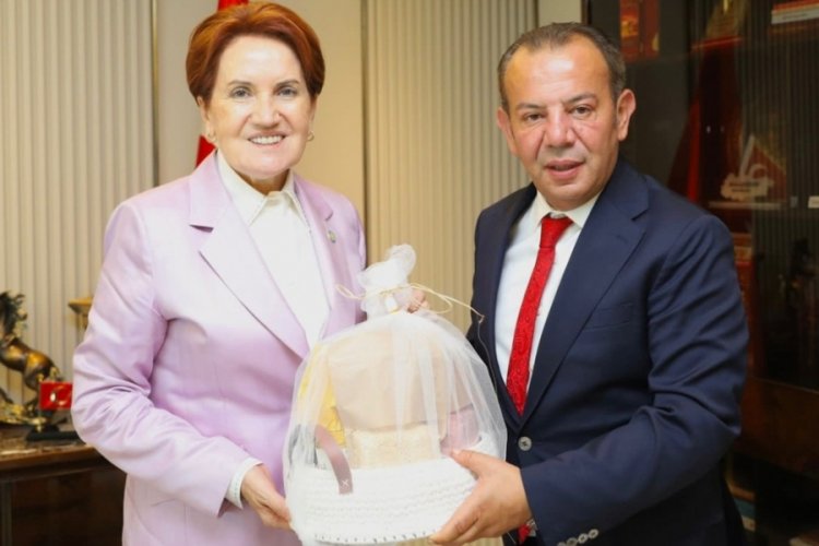 Tanju &Ouml;zcan, Meral Akşener'i ziyaret etti