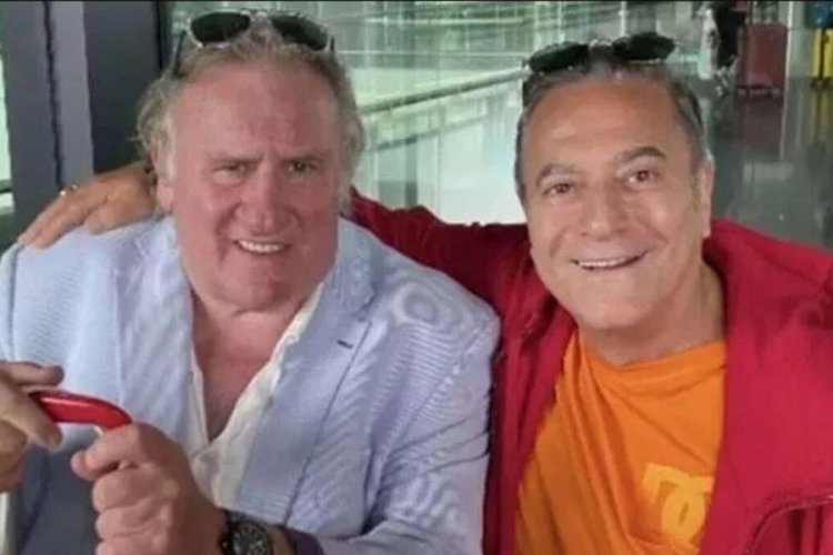 Gerard Depardieu ile Mehmet Ali Erbil'den fotoğraf!