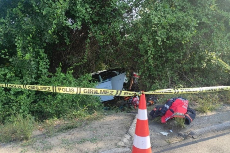 Sakarya'da otomobil ağaca &ccedil;arptı: 1 &ouml;l&uuml;, 5 yaralı