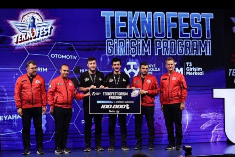 Teknofest'te teslimat robotuna 100 bin liralık hibe desteği